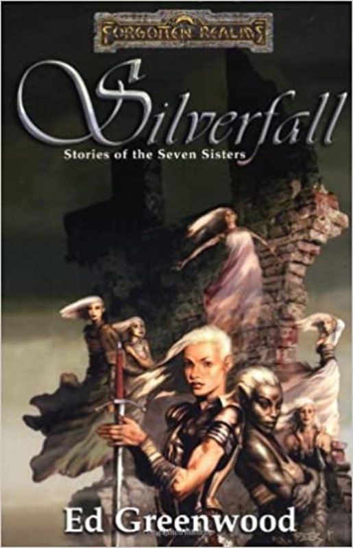 Book cover for "Silverfall" by Ed Greenwood
