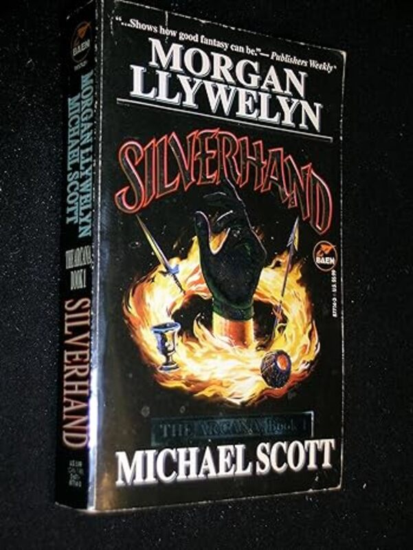 Book cover for "Silverhand" by Morgan Llywelyn