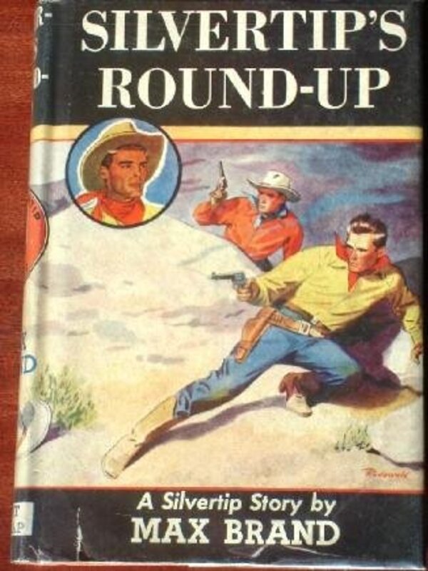 Book cover for "Silvertip's Roundup" by Max Brand