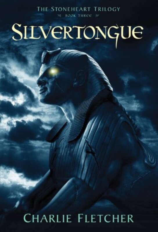 Book cover for "Silvertongue" by Charlie Fletcher