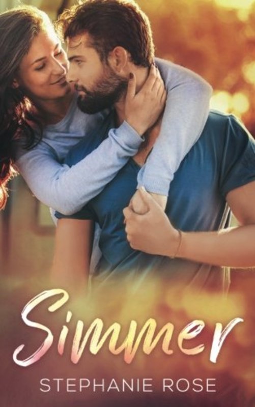 Book cover for "Simmer" by Stephanie Rose