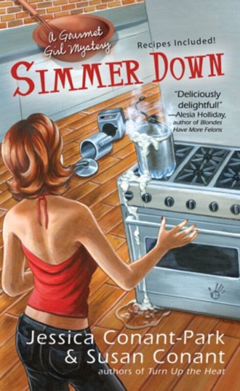 Book cover for "Simmer Down" by Susan Conant