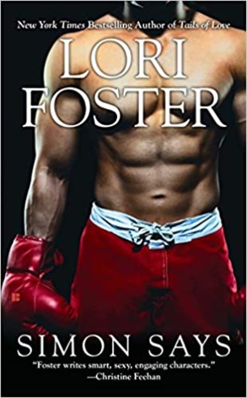 Book cover for "Simon Says" by Lori Foster