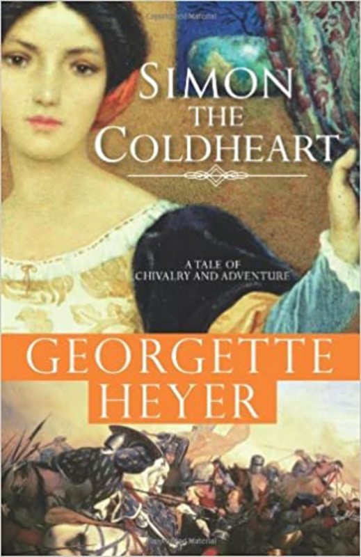 Book cover for "Simon the Coldheart" by Georgette Heyer