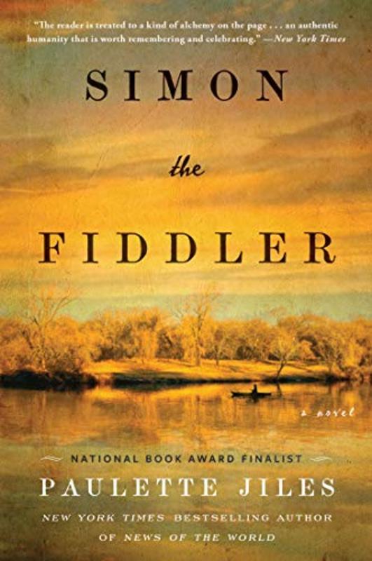 Book cover for "Simon the Fiddler" by Paulette Jiles