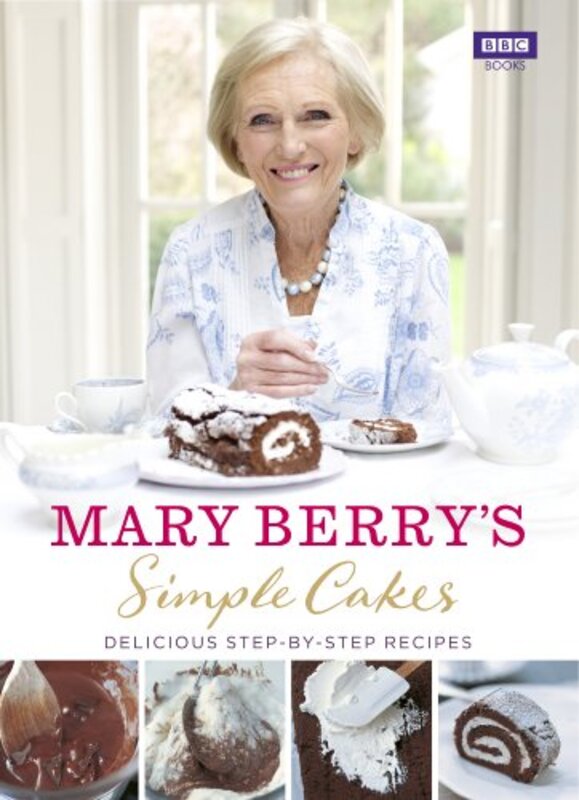 Book cover for "Simple Cakes" by Mary Berry
