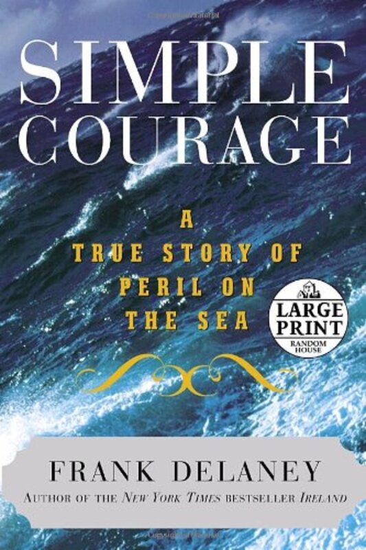 Book cover for "Simple Courage" by Frank Delaney