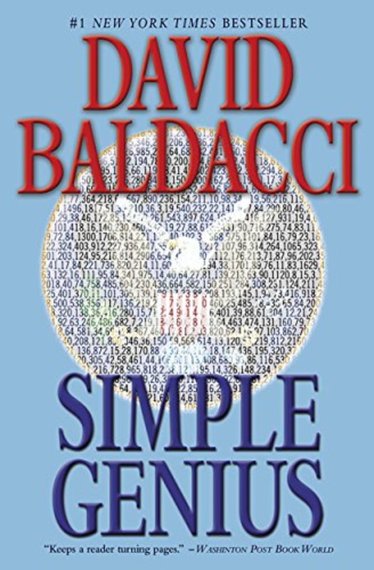 Book cover for "Simple Genius" by David Baldacci