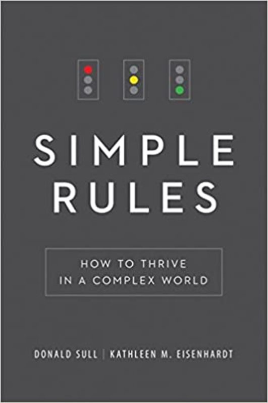 Book cover for "Simple Rules" by Donald Sull