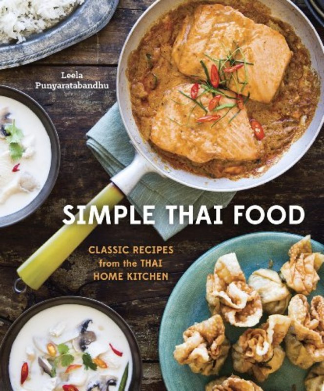 Book cover for "Simple Thai Food" by Leela Punyaratabandhu
