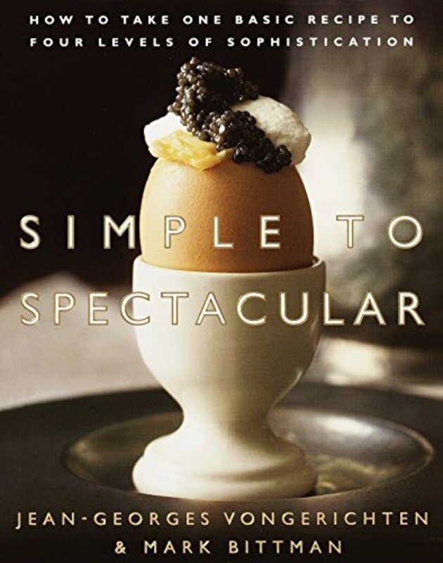 Book cover for "Simple to Spectacular"