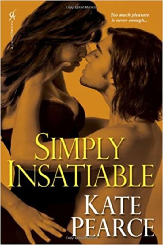 Book cover for "Simply Insatiable" by Kate Pearce