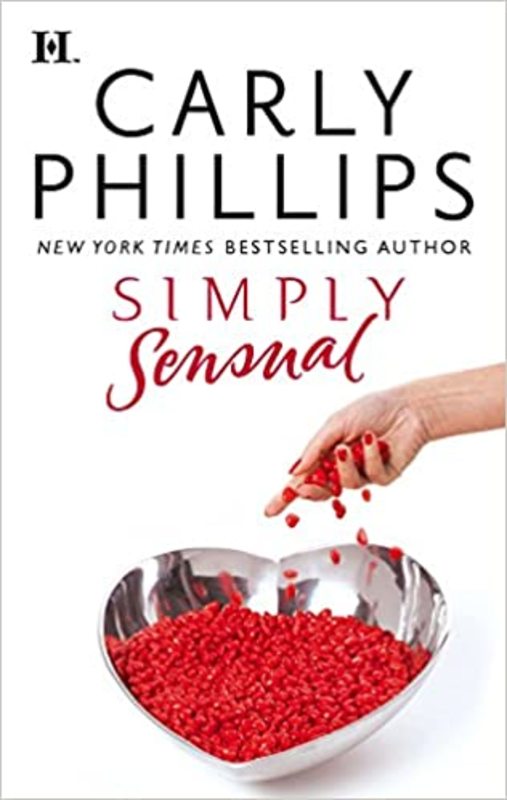 Book cover for "Simply Sensual" by Carly Phillips