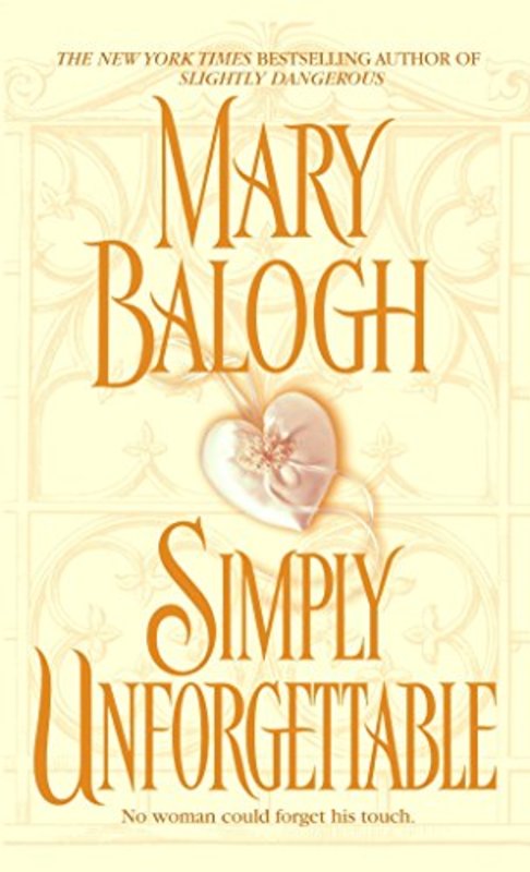 Book cover for "Simply Unforgettable" by Mary Balogh