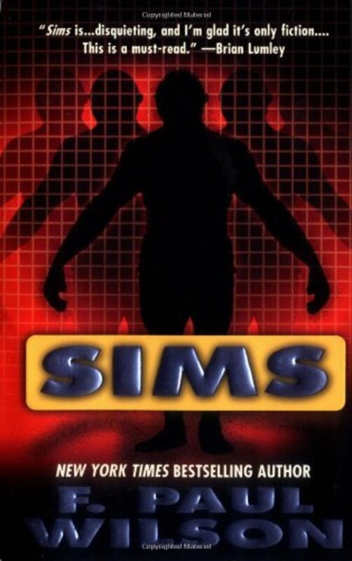 Book cover for "Sims" by F Paul Wilson