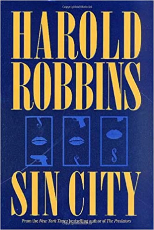 Book cover for "Sin City" by Harold Robbins