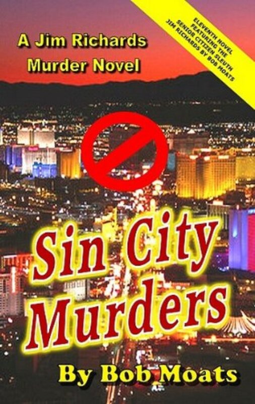 Book cover for "Sin City Murders" by Bob Moats