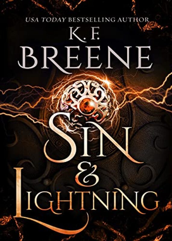 Book cover for "Sin and Lightning" by KF Breene