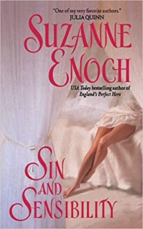 Book cover for "Sin and Sensibility" by Suzanne Enoch