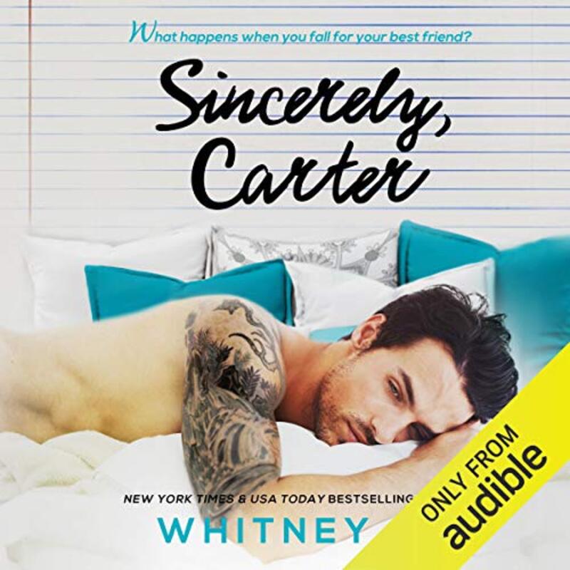 Book cover for "Sincerely, Carter" by Whitney G.