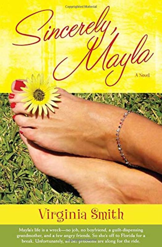 Book cover for "Sincerely, Mayla" by Virginia Smith