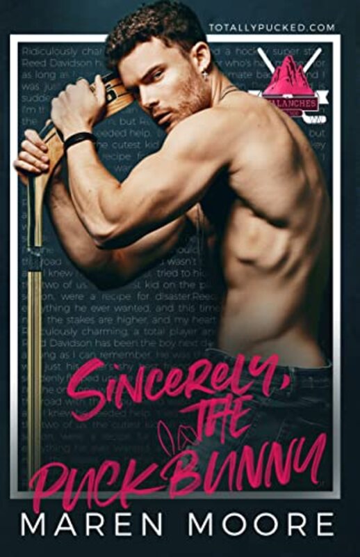 Book cover for "Sincerely, The Puck Bunny" by Maren Moore