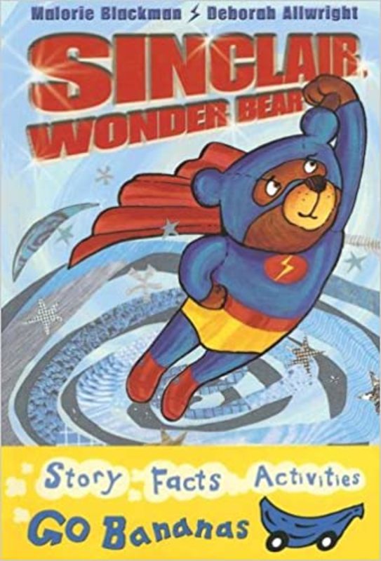 Book cover for "Sinclair, Wonder Bear" by Malorie Blackman