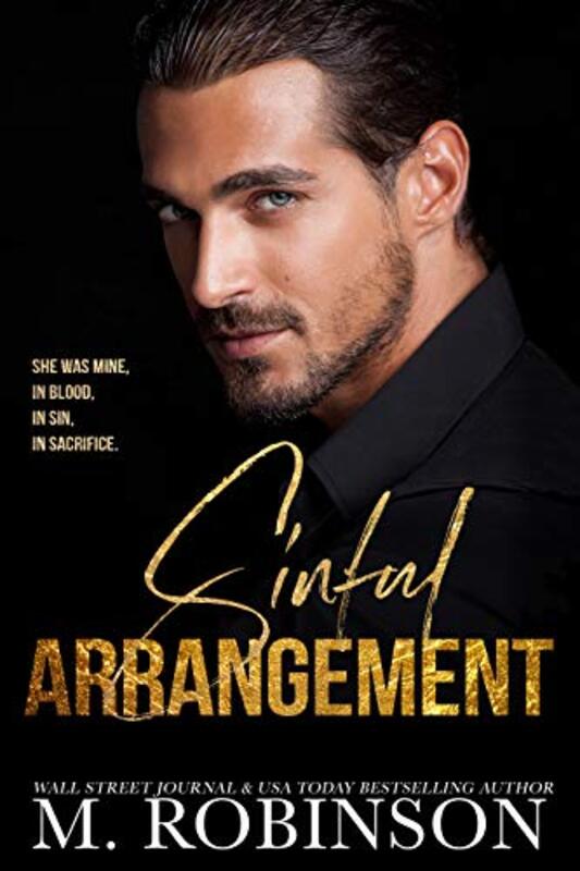 Book cover for "Sinful Arrangement" by M Robinson