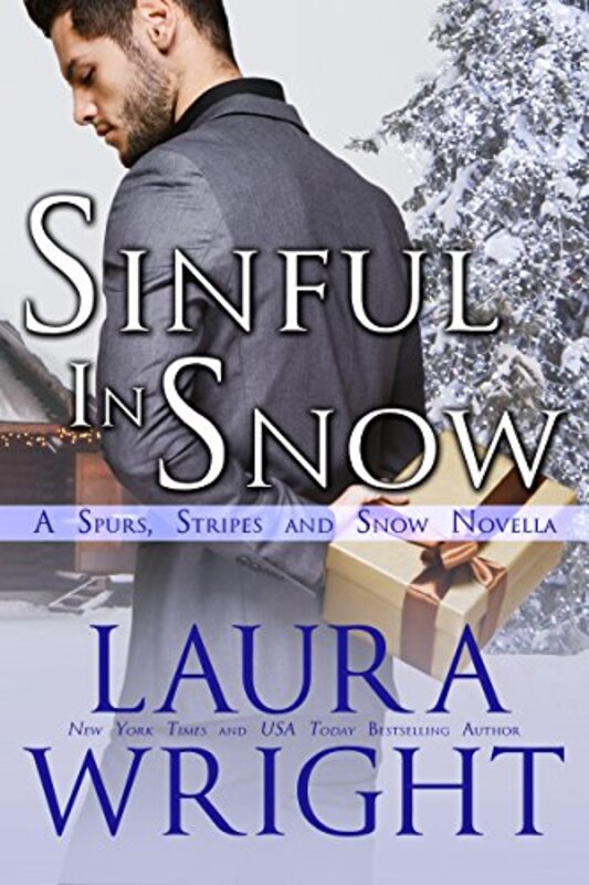 Book cover for "Sinful In Snow" by Laura Wright
