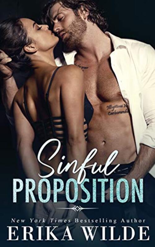 Book cover for "Sinful Proposition" by Erika Wilde