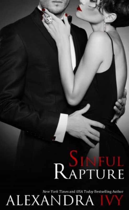 Book cover for "Sinful Rapture" by Alexandra Ivy