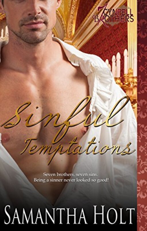 Book cover for "Sinful Temptations" by Samantha Holt