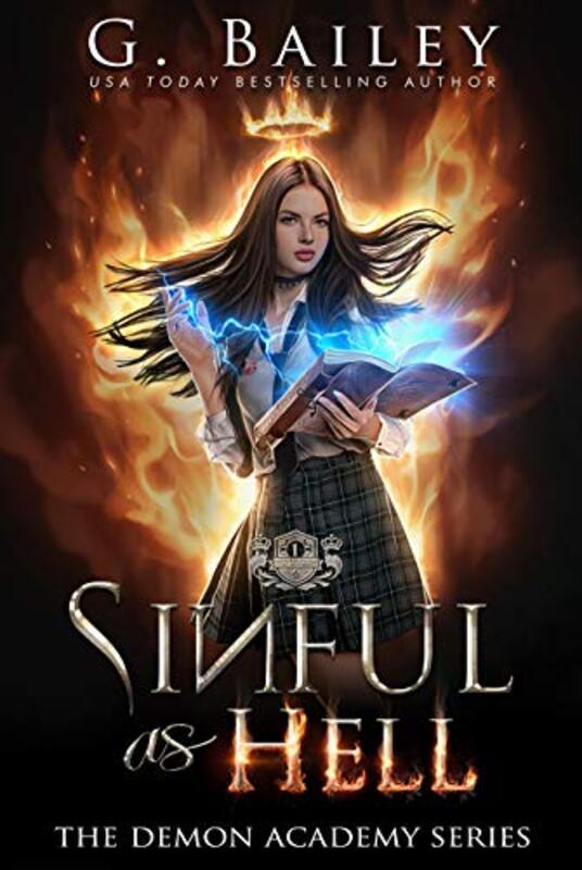 Book cover for "Sinful as Hell" by G Bailey