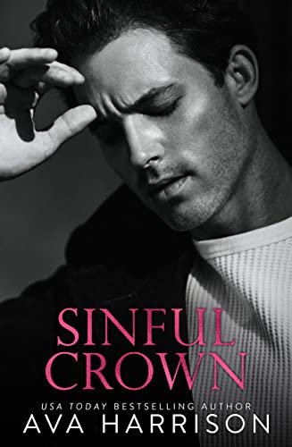 Book cover for "Sinful Crown" by Ava Harrison