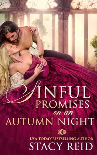 Book cover for "Sinful Promises on an Autumn Night" by Stacy Reid