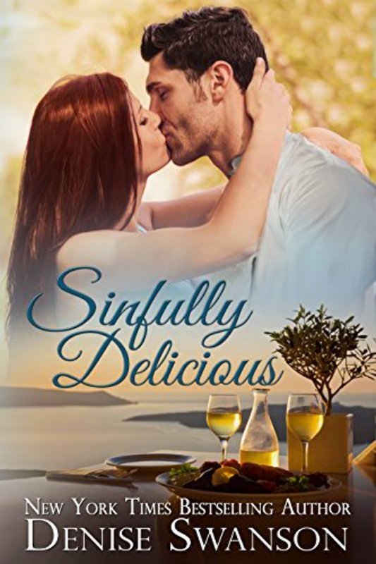 Book cover for "Sinfully Delicious" by Denise Swanson