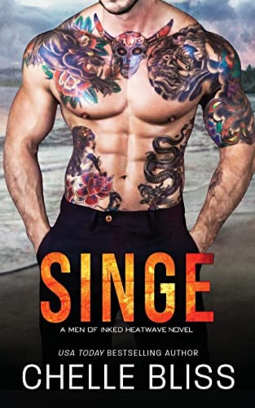 Book cover for "Singe" by Chelle Bliss