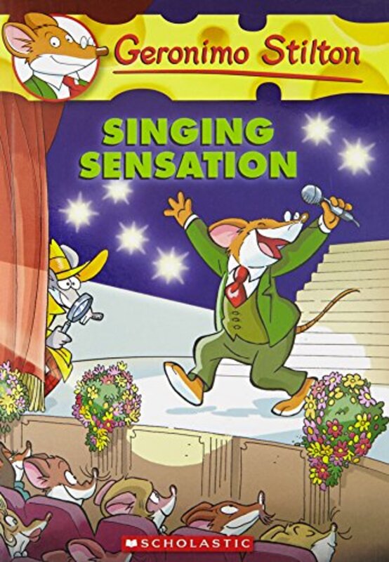 Book cover for "Singing Sensation" by Elisabetta Dami