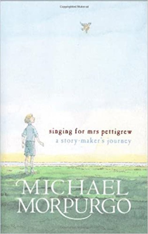 Book cover for "Singing for Mrs Pettigrew" by Michael Morpurgo