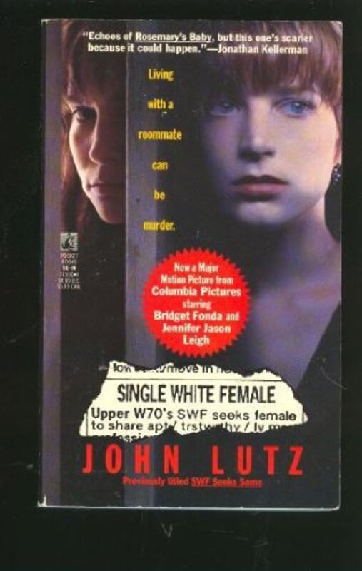 Book cover for "Single White Female" by John Lutz