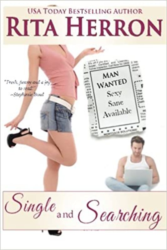 Book cover for "Single and Searching" by Rita Herron