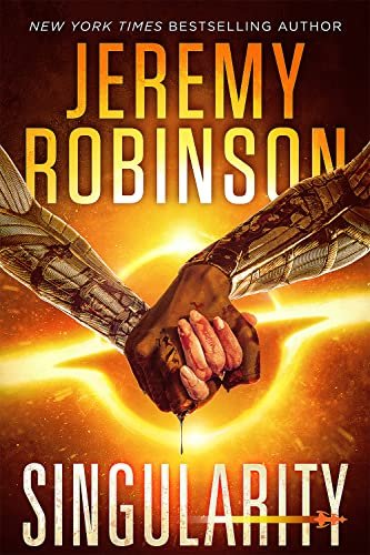 Book cover for "Singularity" by Jeremy Robinson