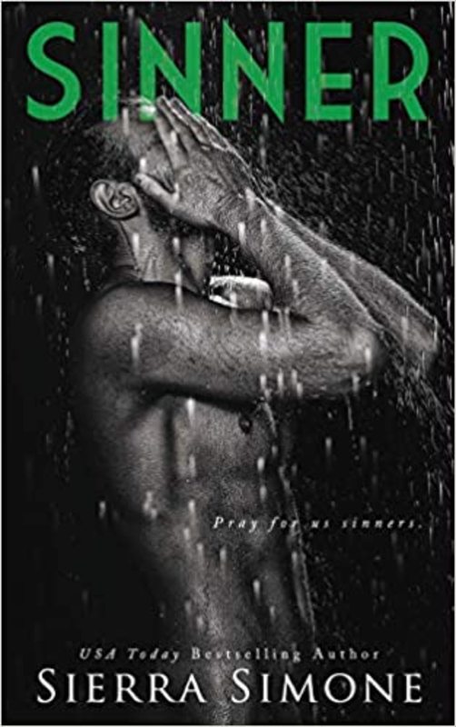 Book cover for "Sinner" by Sierra Simone