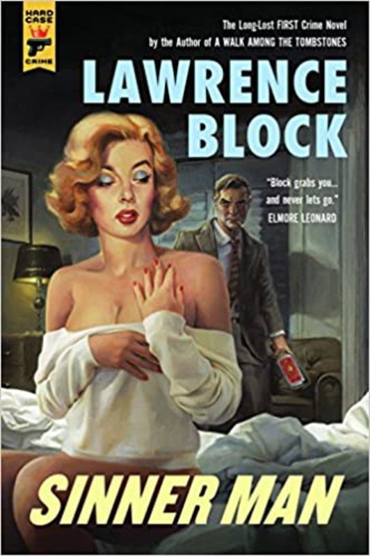 Book cover for "Sinner Man" by Lawrence Block