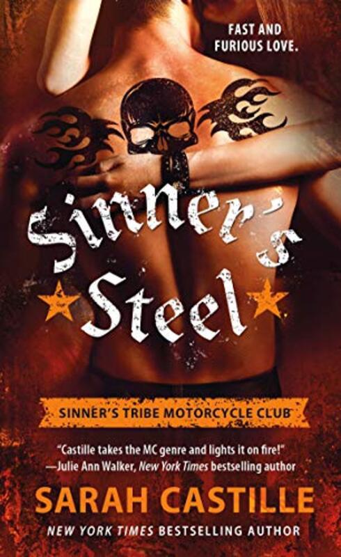 Book cover for "Sinner's Steel" by Sarah Castille