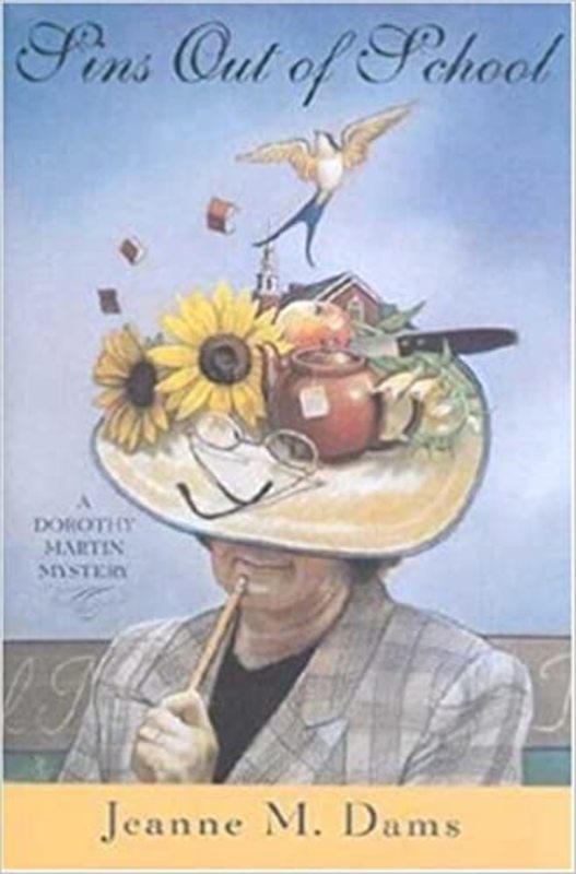 Book cover for "Sins Out of School" by Jeanne M Dams