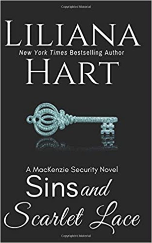 Book cover for "Sins and Scarlet Lace" by Liliana Hart