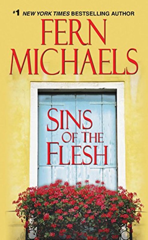 Book cover for "Sins of the Flesh" by Fern Michaels