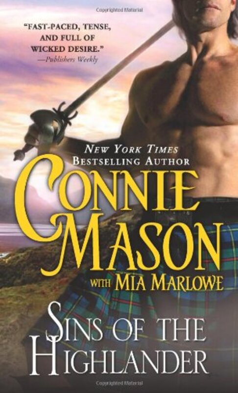 Book cover for "Sins of the Highlander" by Connie Mason