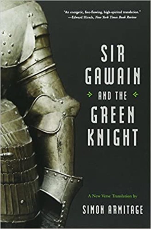 Book cover for "Sir Gawain and the Green Knight" by Simon Armitage